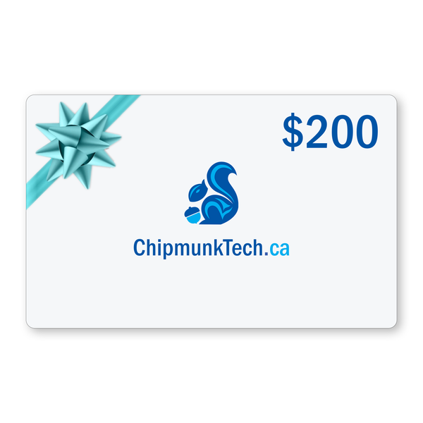 ChipmunkTech.ca Gift Card